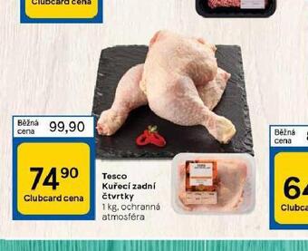 Tesco Kuřecí zadní čtvrtky nabídka