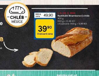 Tesco Rustikální bramborový chléb nabídka