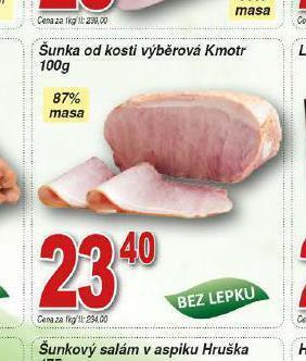 Hruška Šunka od kosti nabídka