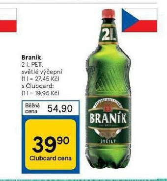 Tesco Pivo braník nabídka