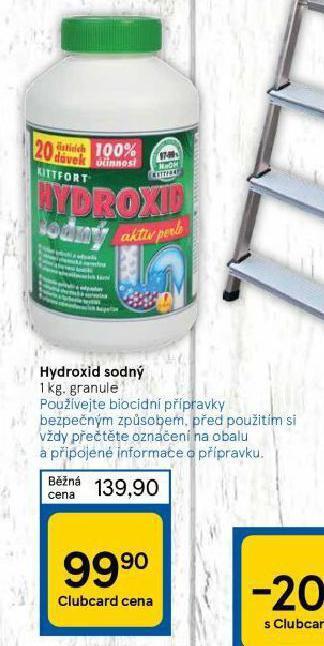 Tesco Hydroxid sodný nabídka