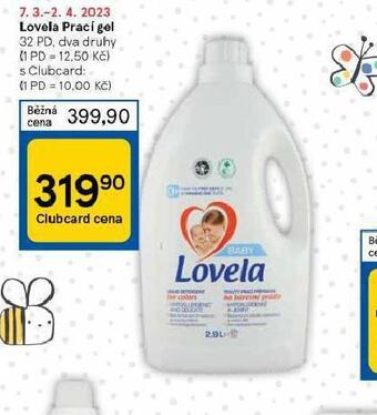 Tesco Lovela prací gel nabídka