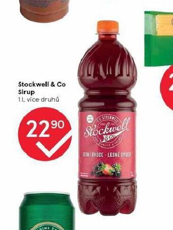 Tesco Stockwell & co sirup nabídka