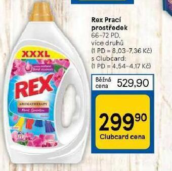 Tesco Rex prací prostředek nabídka