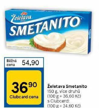 Tesco Želetava smetanito nabídka