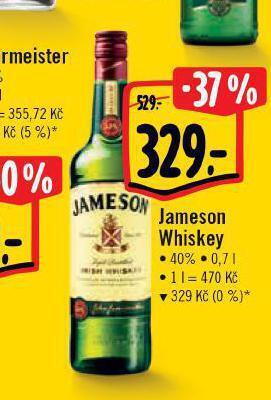 Albert Jameson whiskey nabídka