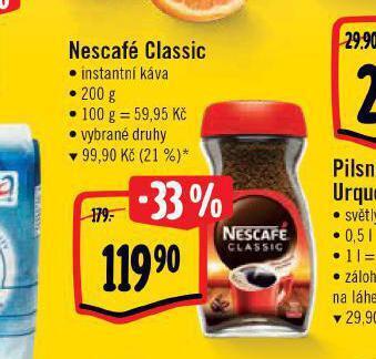 Albert Káva nescafé nabídka