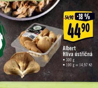 Albert Hlíva ústřičná nabídka
