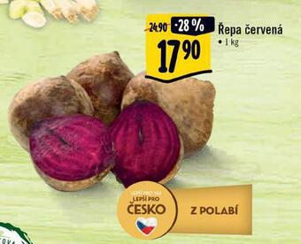 Albert Řepa červená nabídka