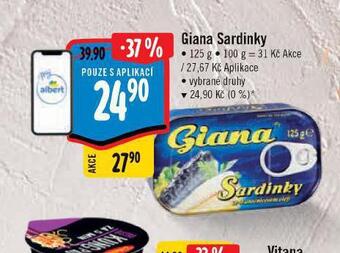 Albert Giana sardinky nabídka