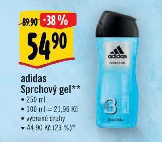 Albert Adidas sprchový gel nabídka
