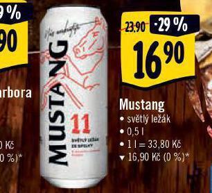 Albert Pivo mustang nabídka