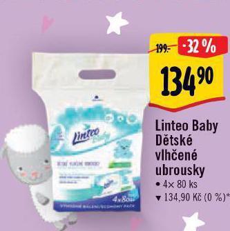 Albert Linteo dětské vlhčené ubrousky nabídka