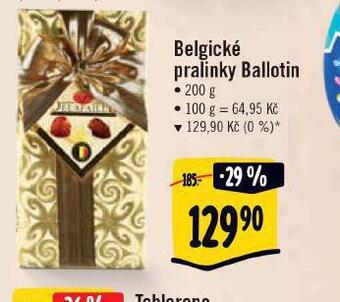 Albert Belgické pralinky ballotin nabídka