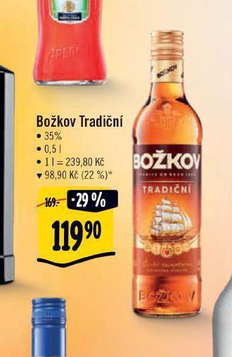 Albert Božkov tradiční nabídka