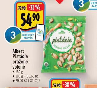 Albert Pistácie nabídka