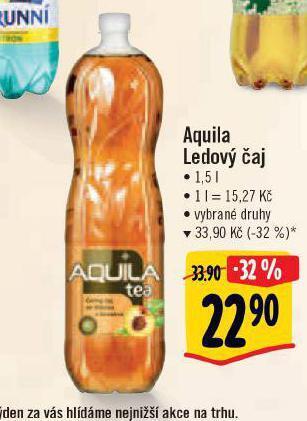 Albert Aquila ledový čaj nabídka