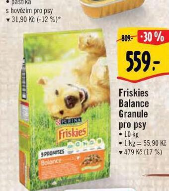 Albert Friskies granule pro psy nabídka