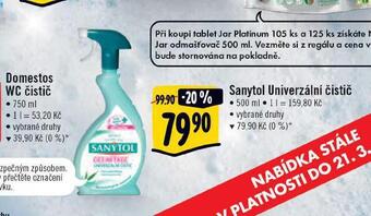 Albert Sanytol univerzální čistič nabídka