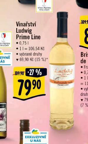 Albert Vinařství ludwig prime line nabídka