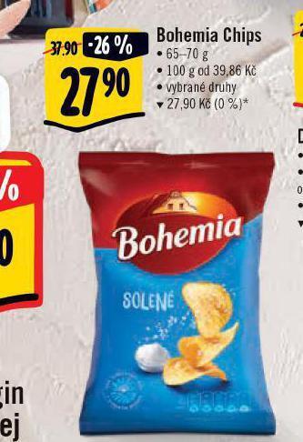 Albert Bohemia chips nabídka