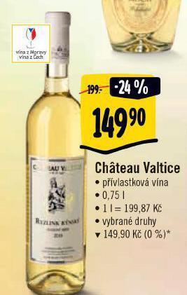 Albert Chateau valtice nabídka