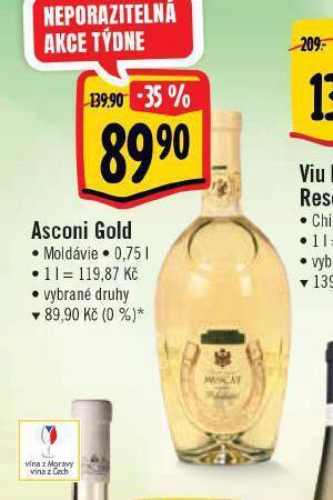 Albert Asconi gold nabídka