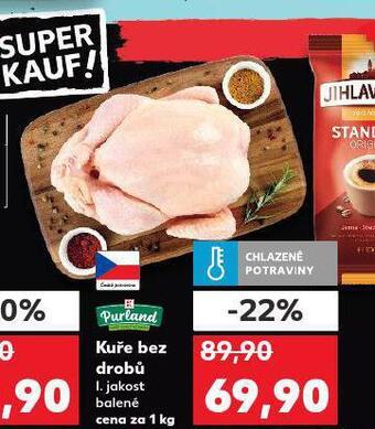 Kaufland Kuře bez drobů nabídka