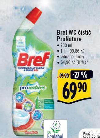 Albert Bref wc čistič nabídka