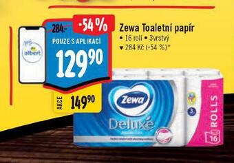 Albert Zewa toaletní papír nabídka