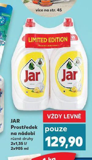 Kaufland Jar prostředek na nádobí nabídka