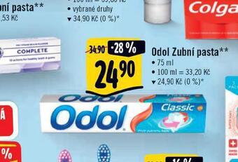 Albert Odol zubní pasta nabídka