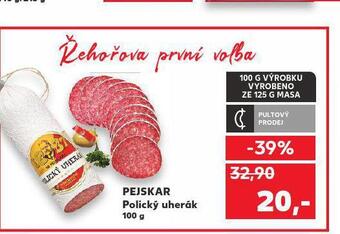 Kaufland Pejskar polický uherák nabídka