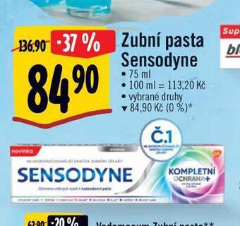 Albert Sensodyne zubní pasta nabídka