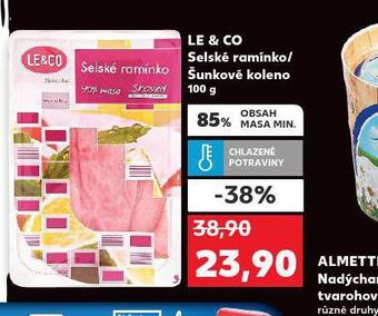 Kaufland Le&co selské ramínko nabídka