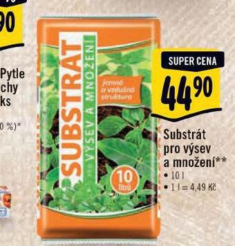 Albert Substrát pro výsev nabídka
