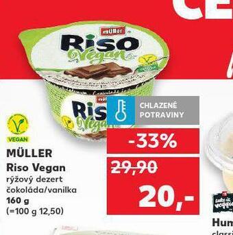 Kaufland Müller riso vegan nabídka