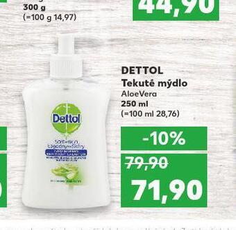 Kaufland Dettol tekuté mýdlo nabídka
