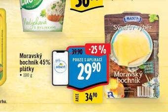 Albert Moravský bochník 45% plátky nabídka