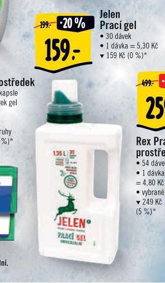 Albert Jelen prací gel nabídka