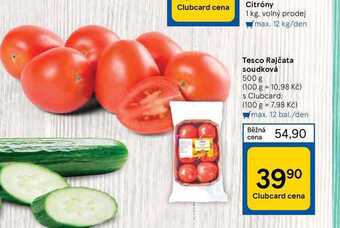 Tesco Tesco rajčata soudková 500 g nabídka