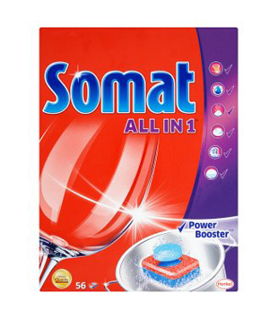 Tesco Somat tablety do myčky 56ks, vybrané druhy nabídka