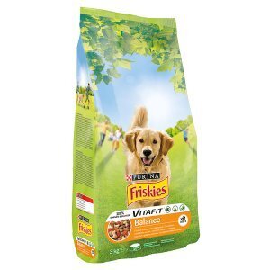 Tesco Friskies pro dospělé psy vitafit balance s kuřetem a přidanou zeleninou 3kg nabídka