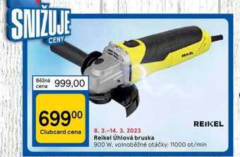 Tesco Reikel úhlová bruska 900 w nabídka