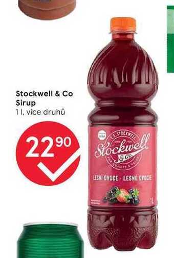 Tesco Stockwell & co sirup 1 l nabídka