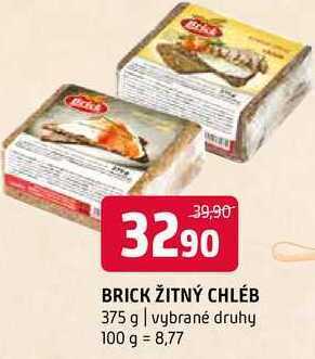 Terno Brick žitný chléb 375 g nabídka