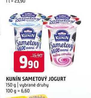 Terno Kunín sametový jogurt 150 g nabídka