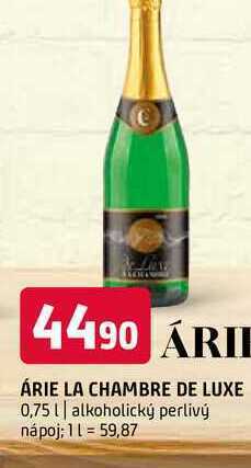 Terno Árie la chambre de luxe 0,75 l nabídka