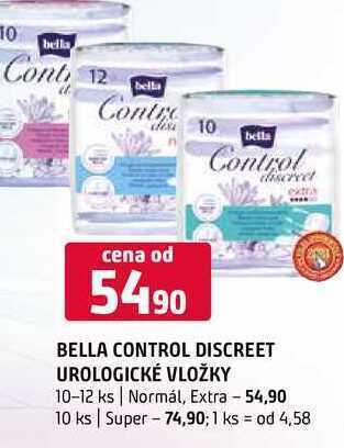 Terno Bella control discreet urologické vložky 10-12 ks nabídka