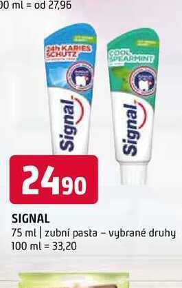Terno Signal 75 ml | zubní pasta nabídka